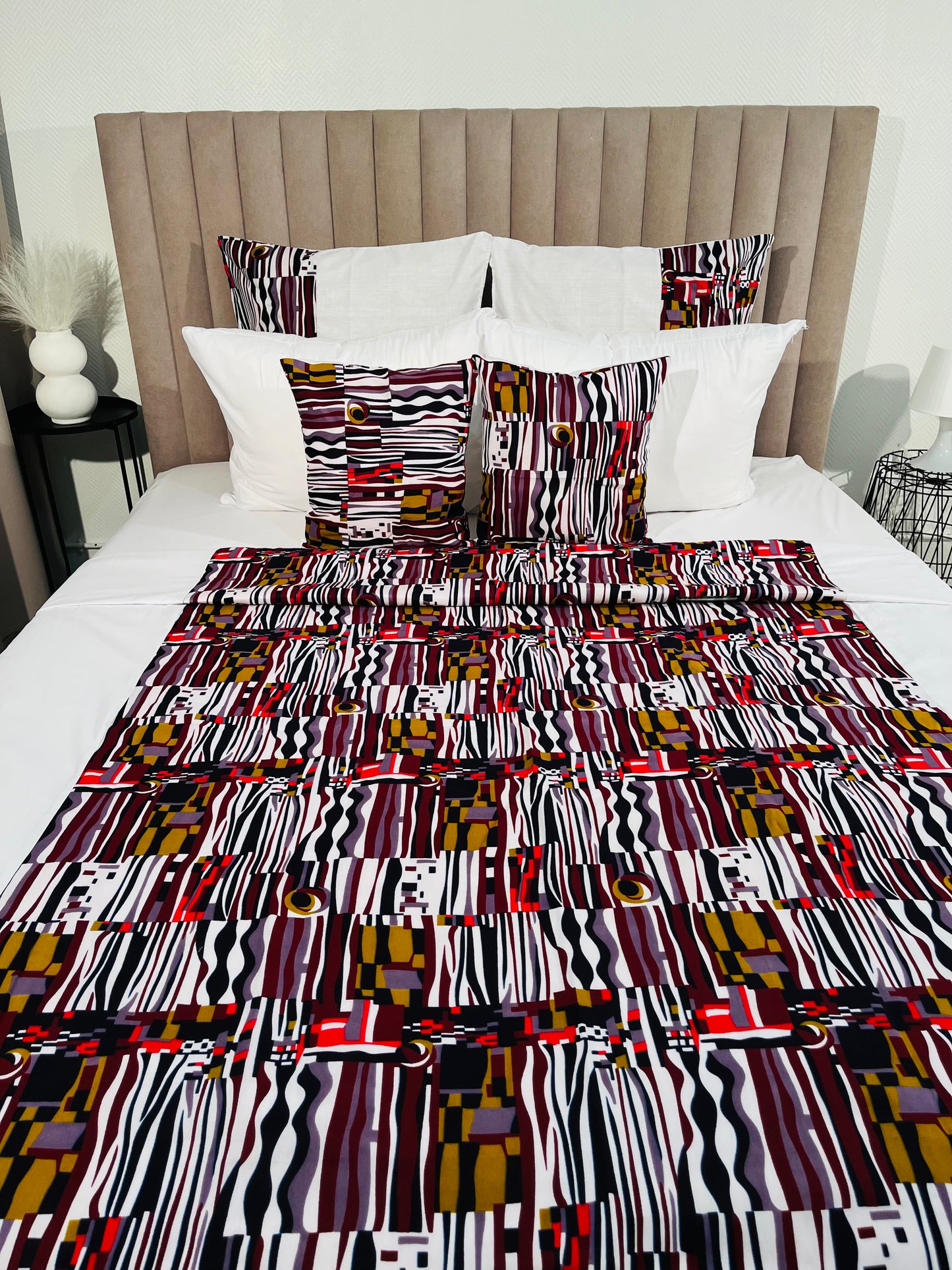 Parure de lit - Wax Traditionnel Diaba