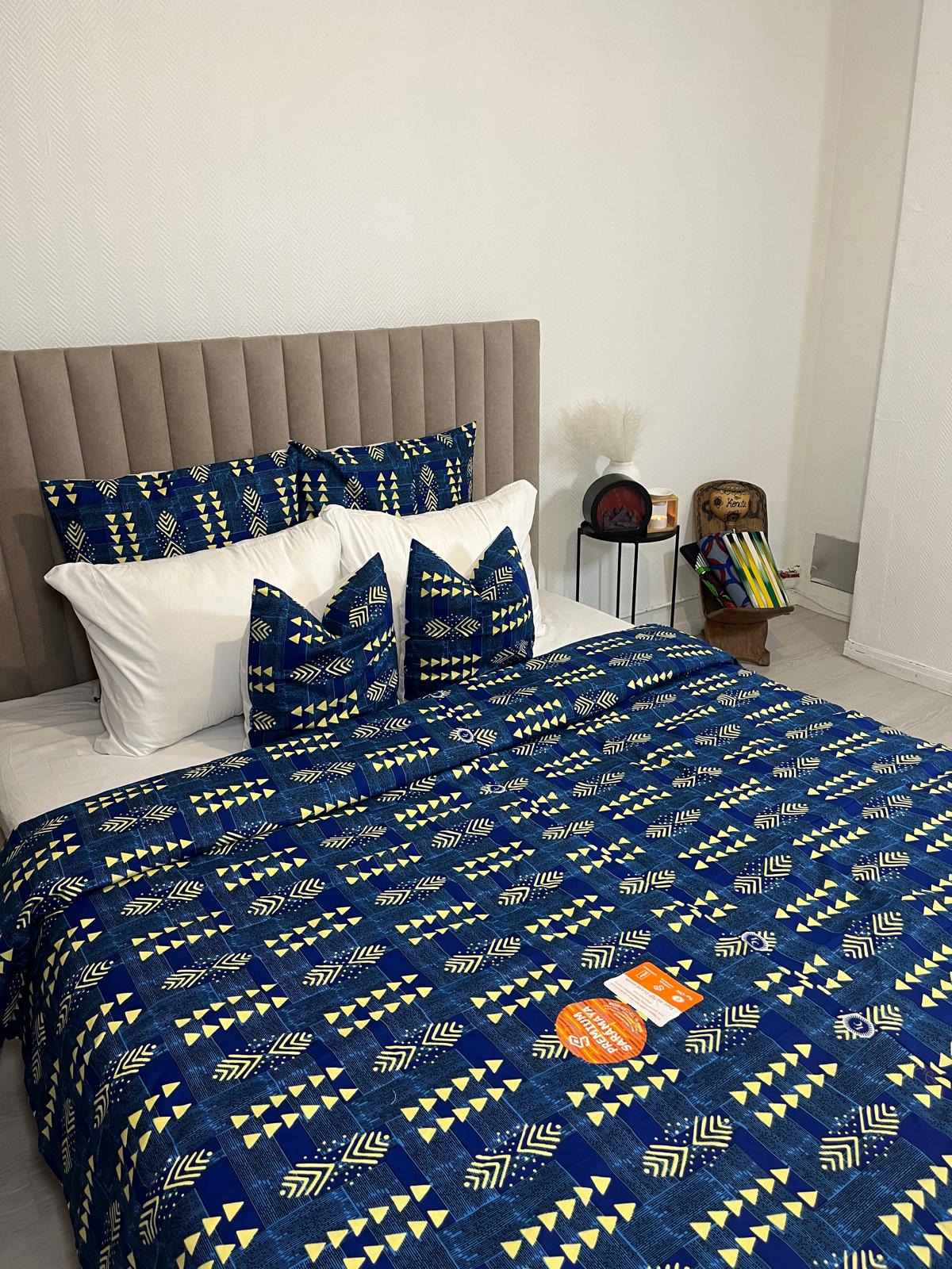 Parure de lit - Wax Traditionnel Aicha