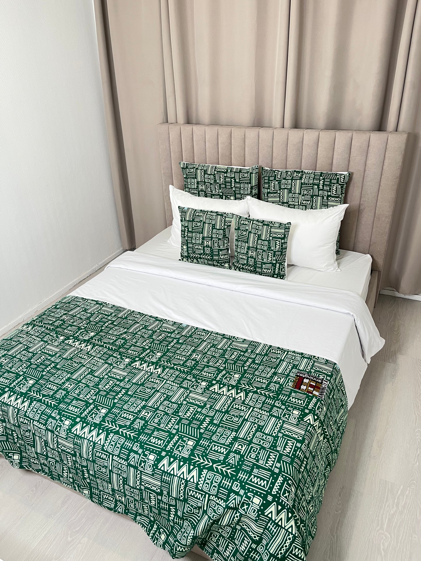 Parure de lit - Wax Traditionnel Sandy