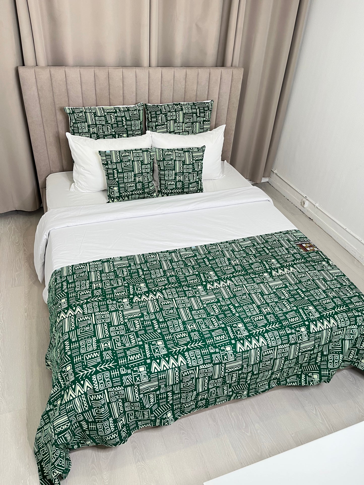 Parure de lit - Wax Traditionnel Sandy